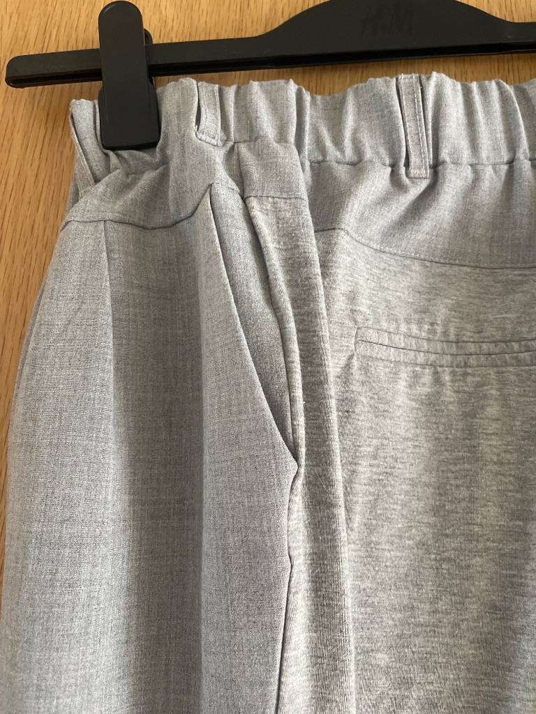 Ljósgráar Kaffe buxur st sm