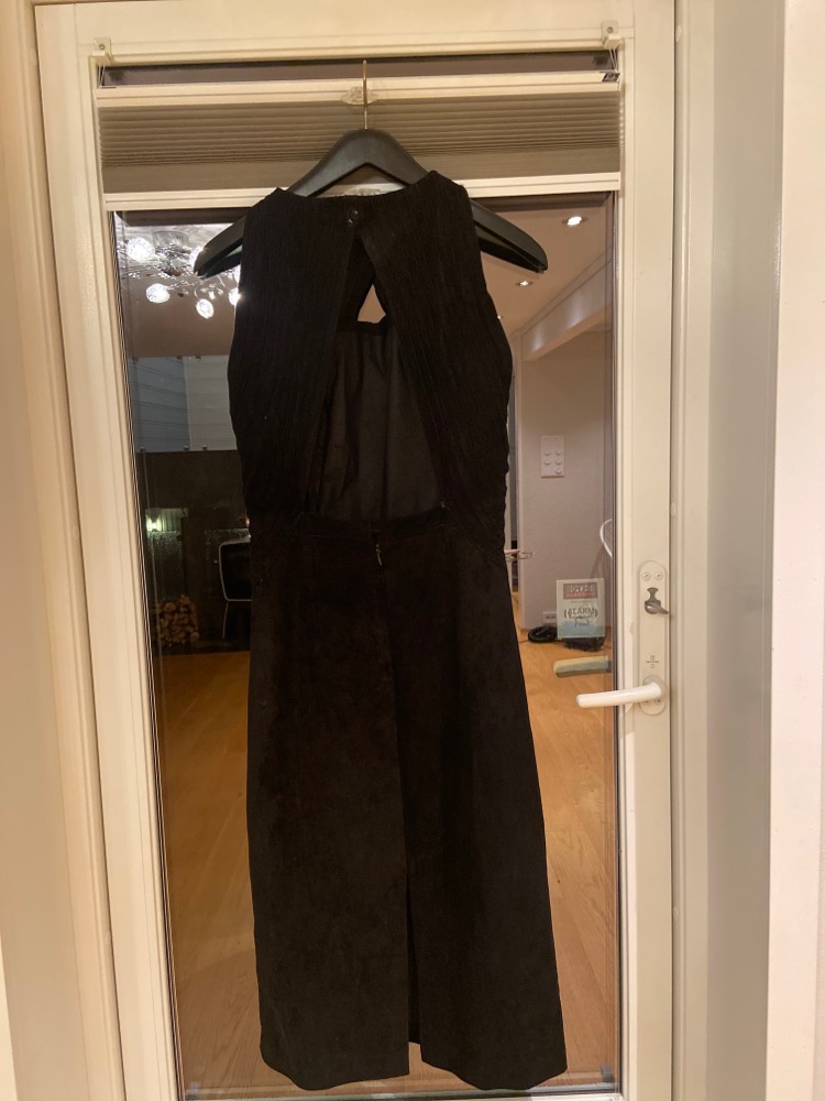 Ekte skinn kjole str 36/S