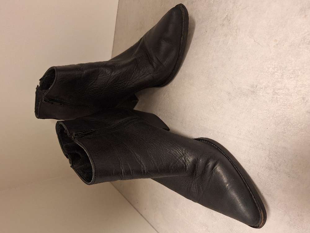 SixMix ökklaskór svartir 39