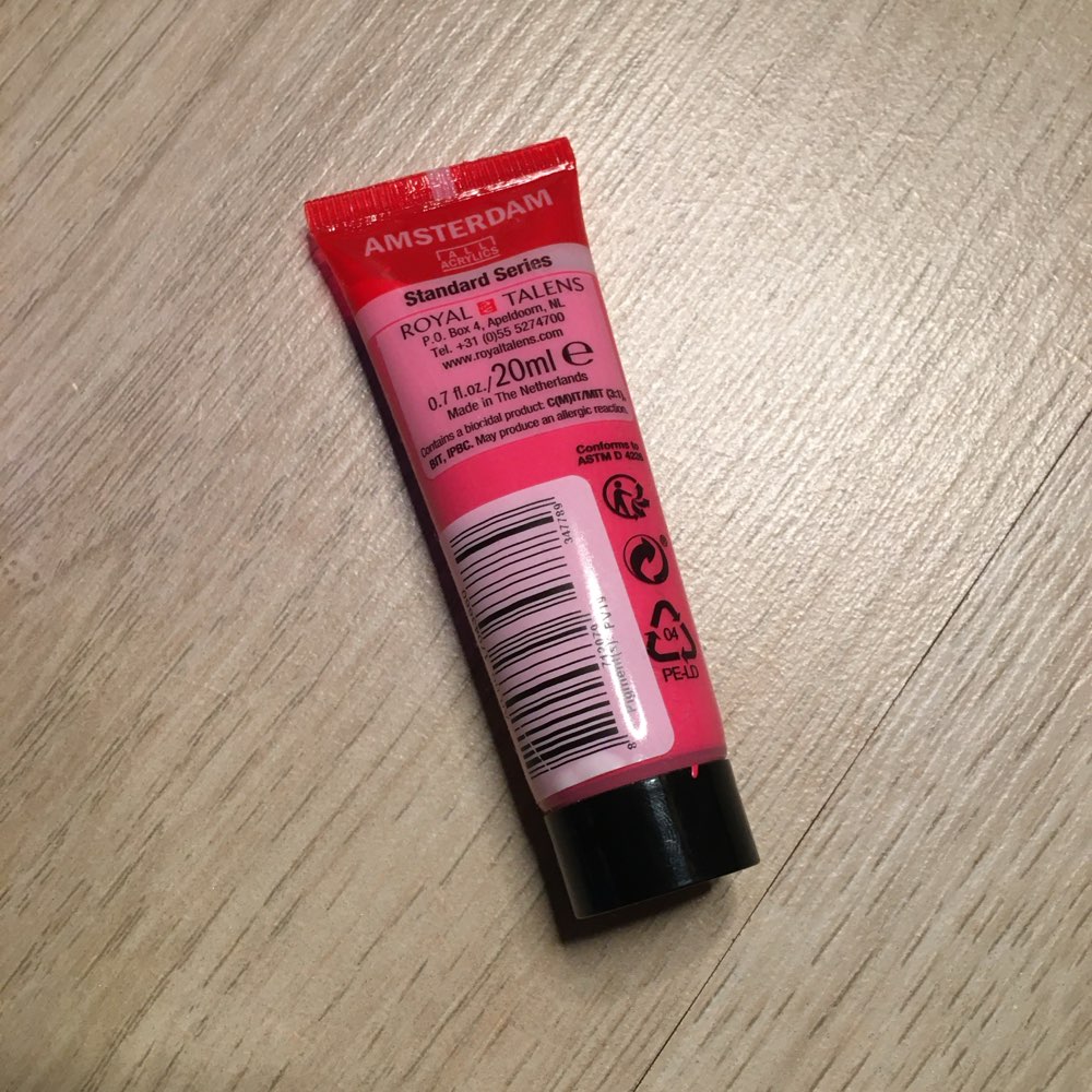 Amsterdam akryylimaali pinkki