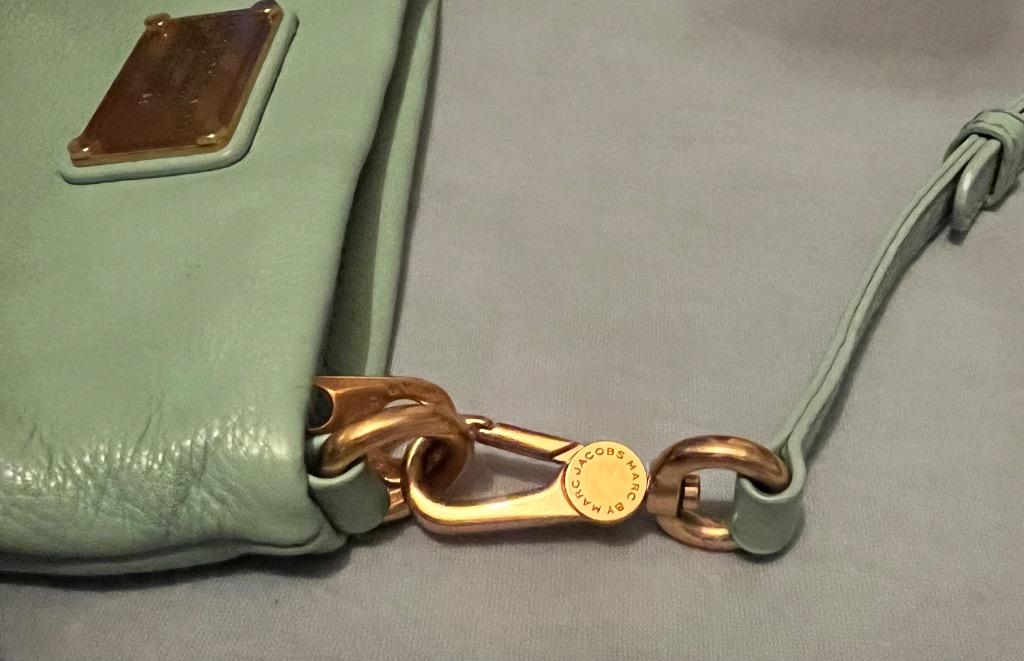 Mintgrønn Marc Jacobs percy veske 