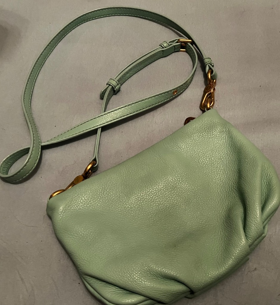 Mintgrønn Marc Jacobs percy veske 