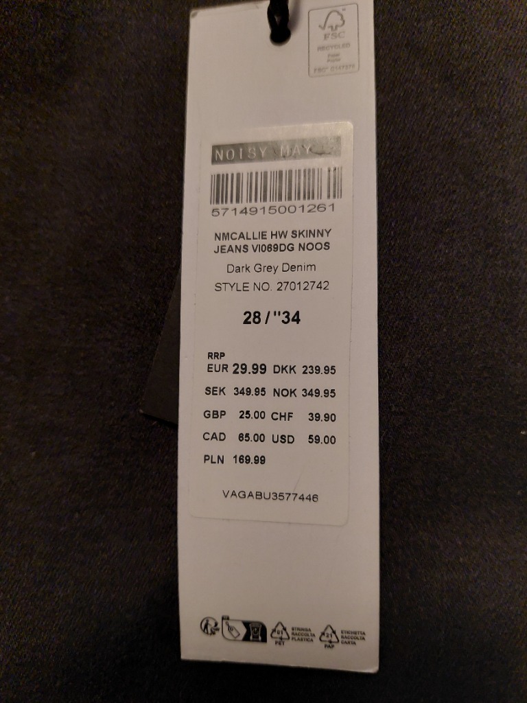 Nýjar gallabuxur 28/34