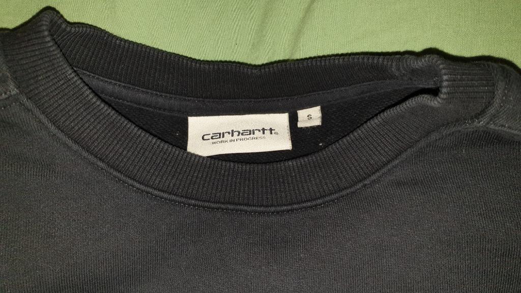 carhartt peysa st.s svört