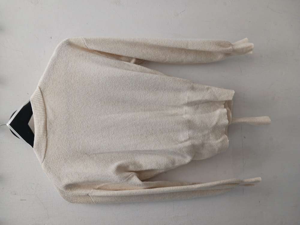 Yas kermanvärinen neule XS