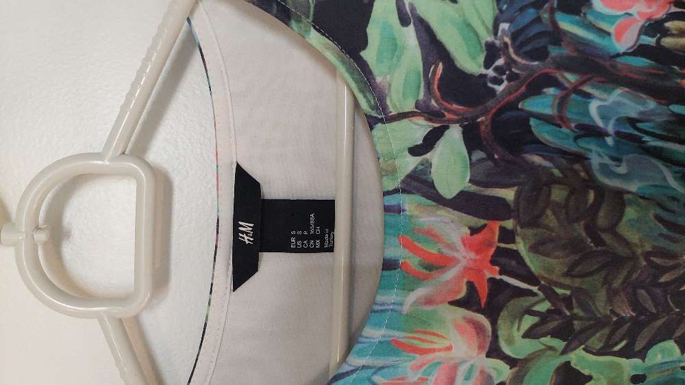 H&M värikäs toppi koko S