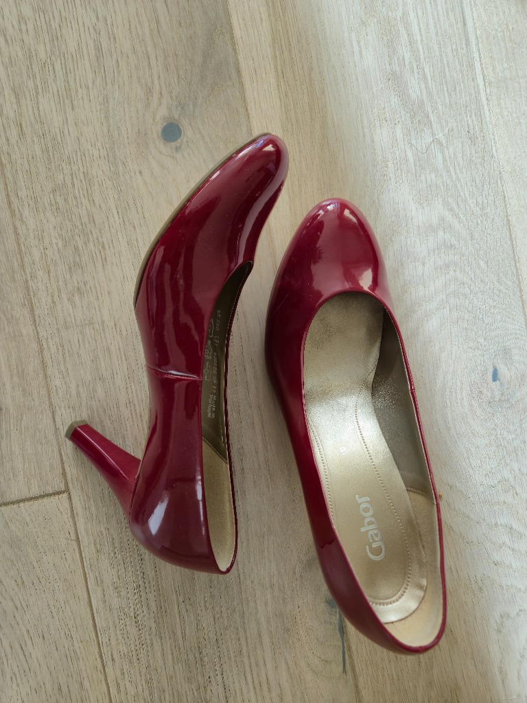 Røde pumps - Gabor