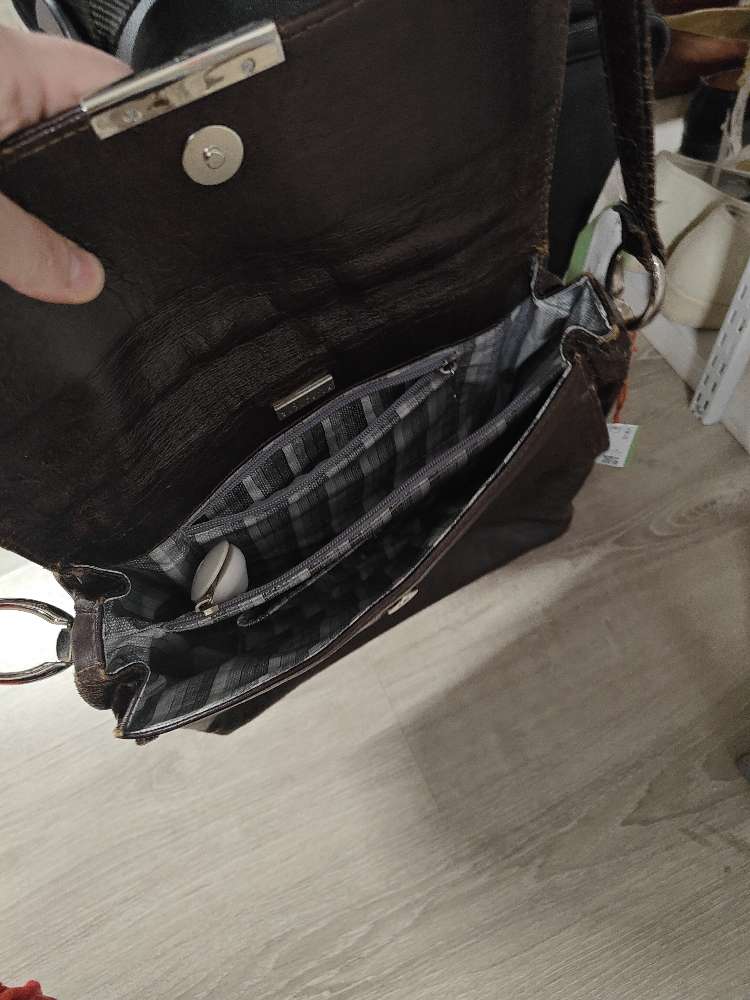 Jouni exclusive vintage ruskea laukku