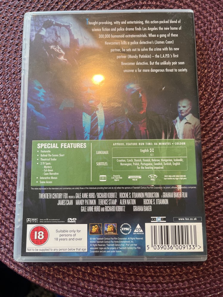 Alien Nation/DVD