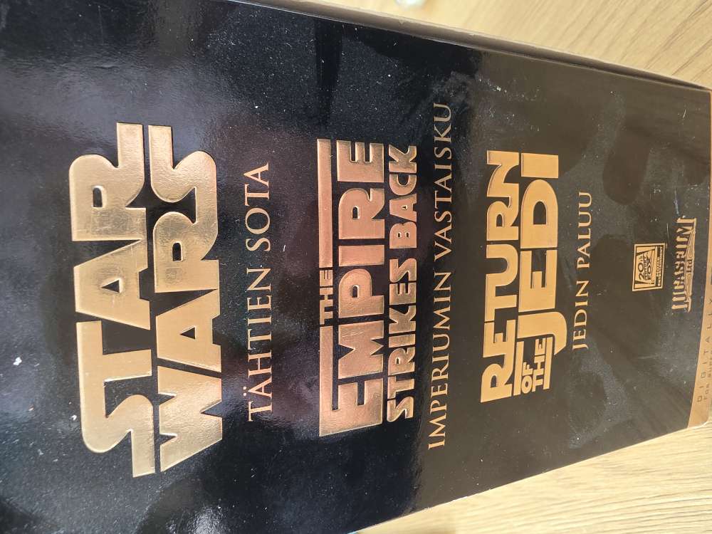 Star wars trilogy, VHS