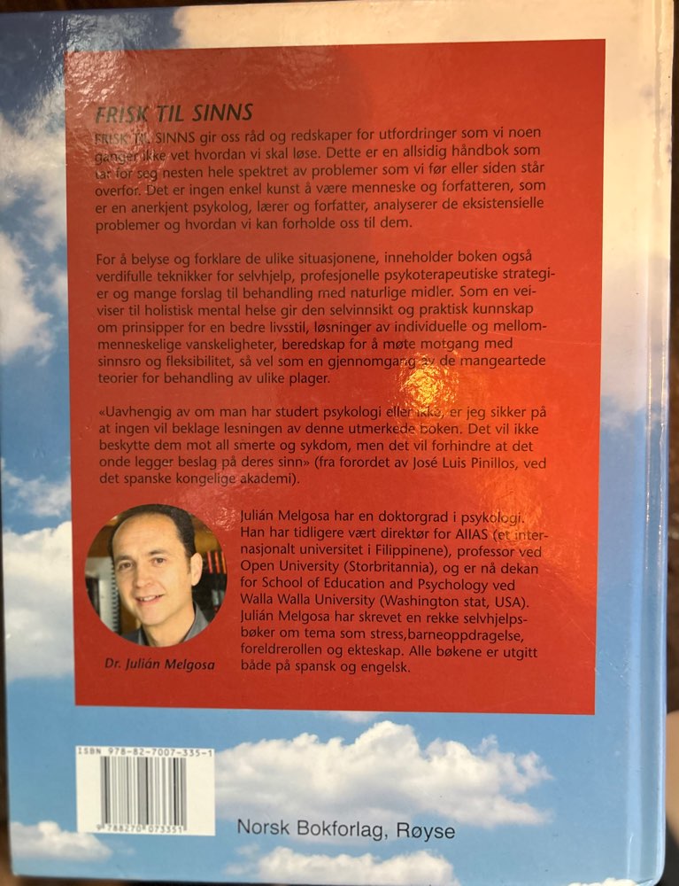 Boken «Frisk til sinns