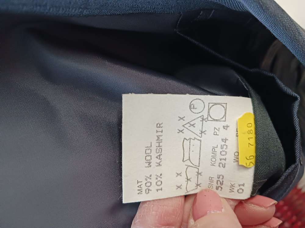 Boss vintage puvuntakki liituraita