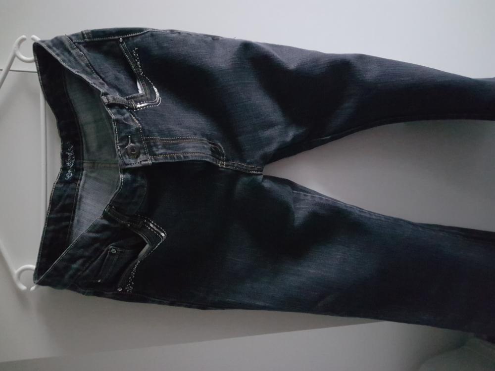 Sort glimmer jeans 