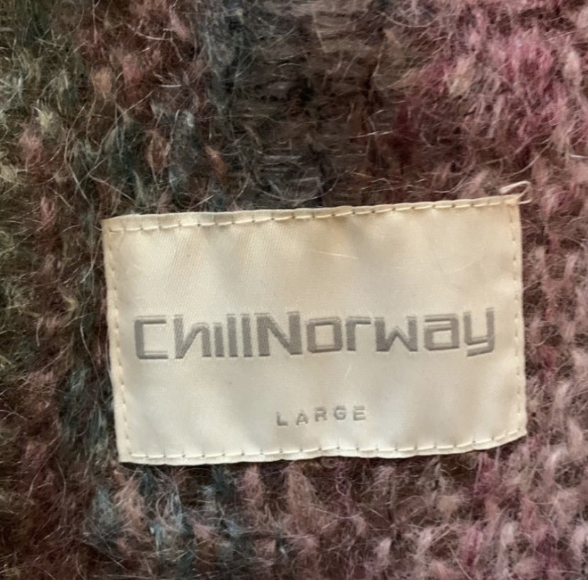 Chillnorway strikkegenser str L   (B)