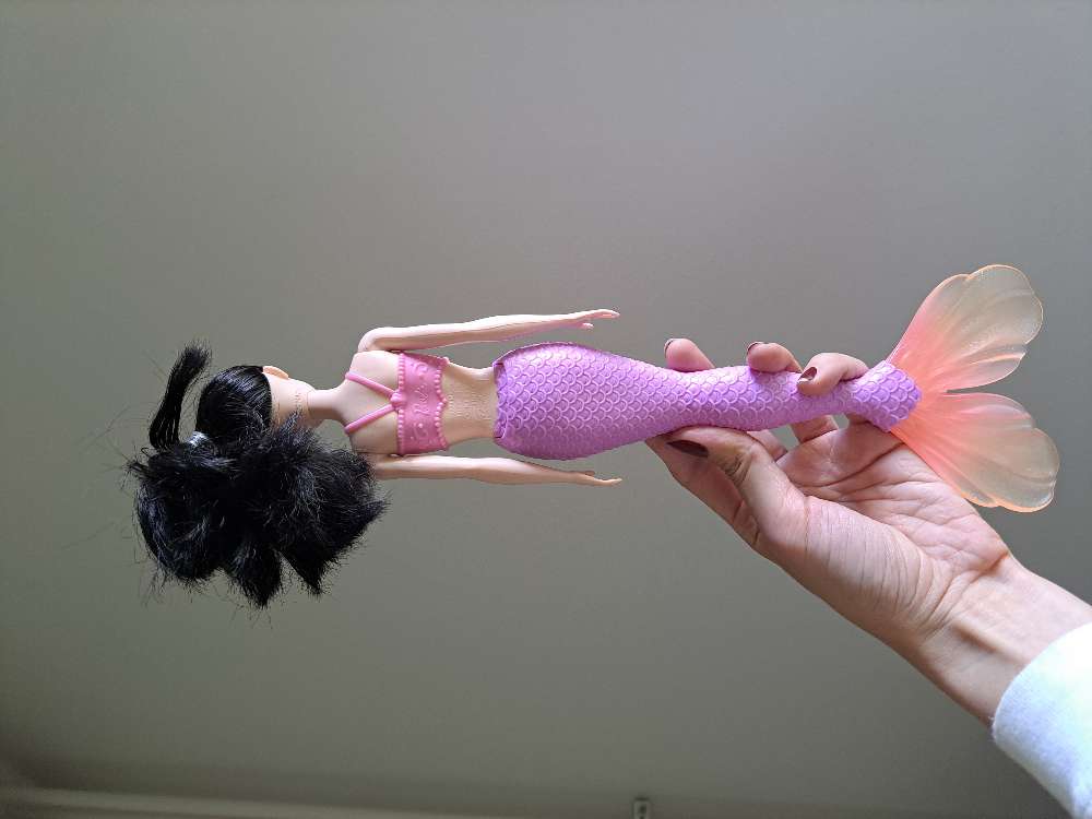 Merenneito barbie lila