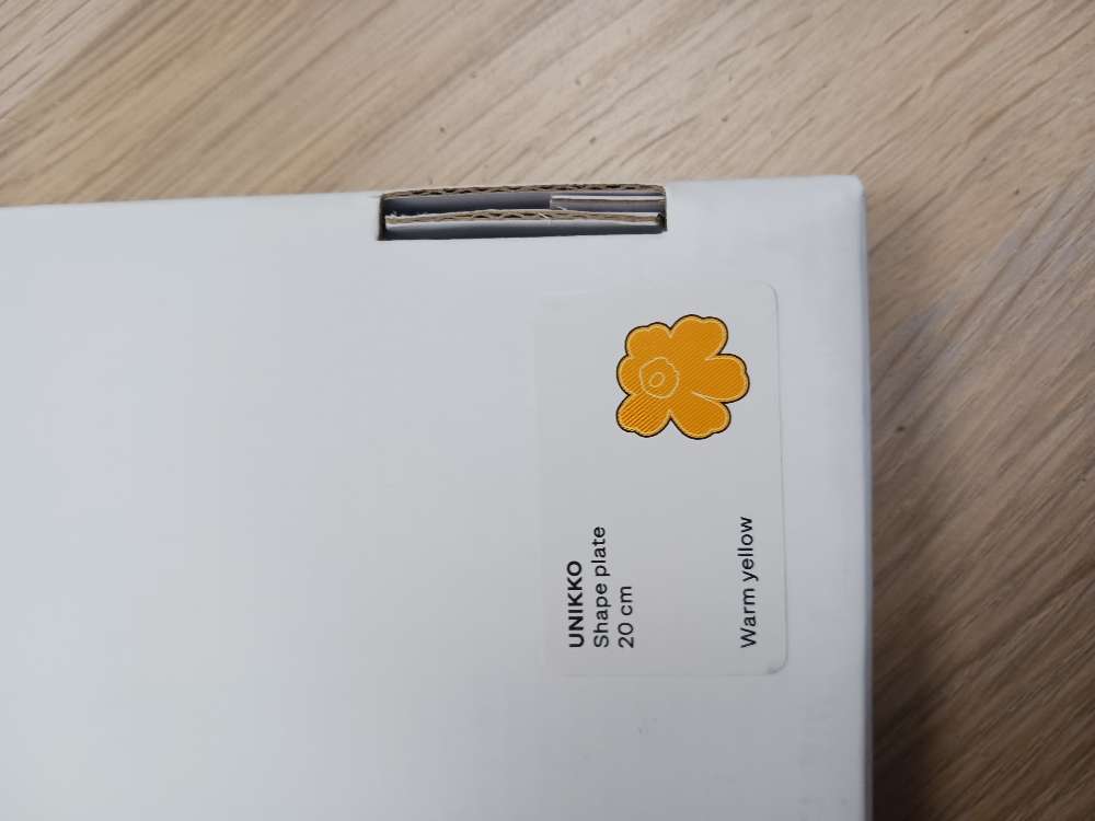 Marimekko unikko lautanen