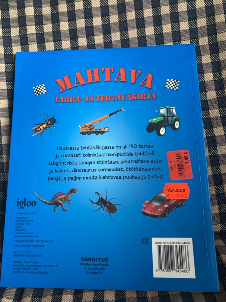 Tarra ja tehätäväkirja