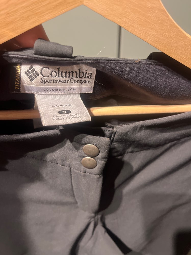 Columbia titanium turbukse