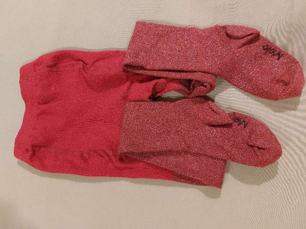 Molo sokkabuxur st 92-98 vínrauð/glimmer