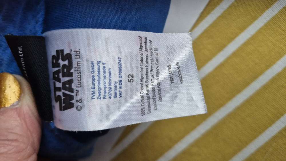 Star wars lippis koko 52cm