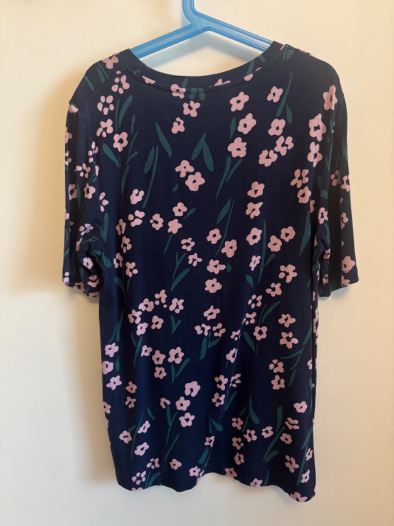Marimekko kukallinen trikoopaita  S
