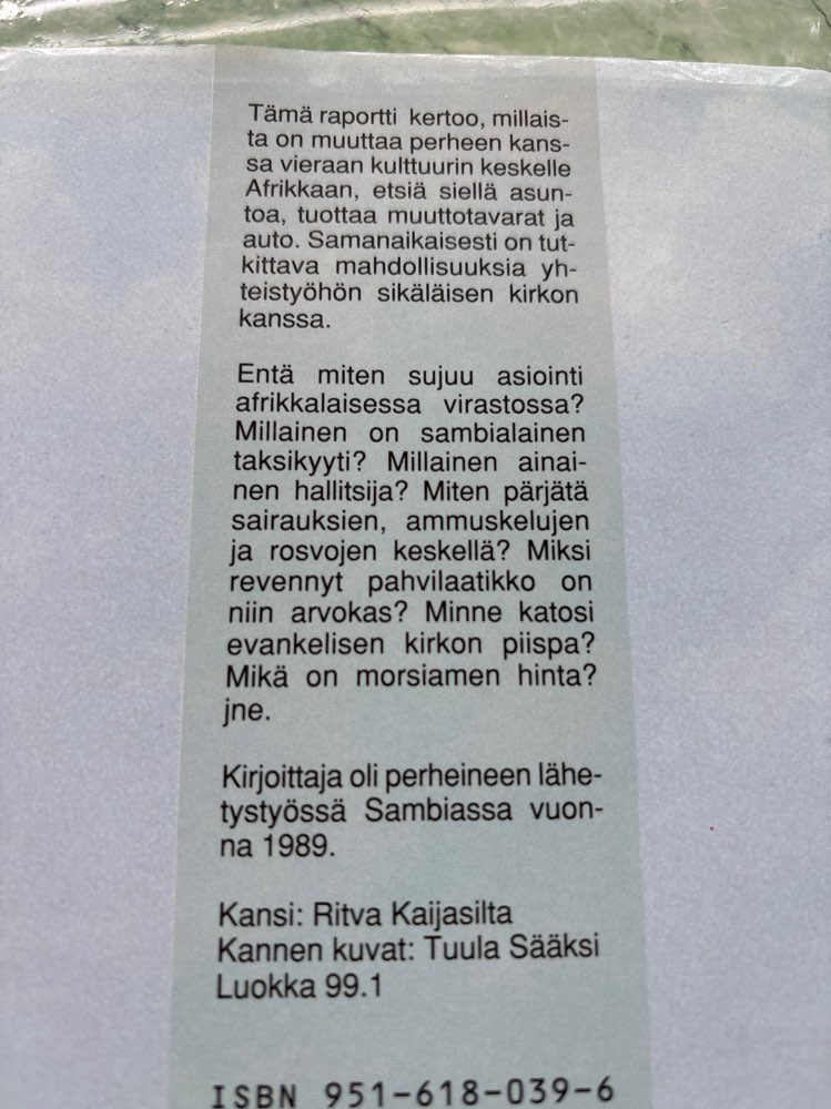 Marjokorpi: Lusaka