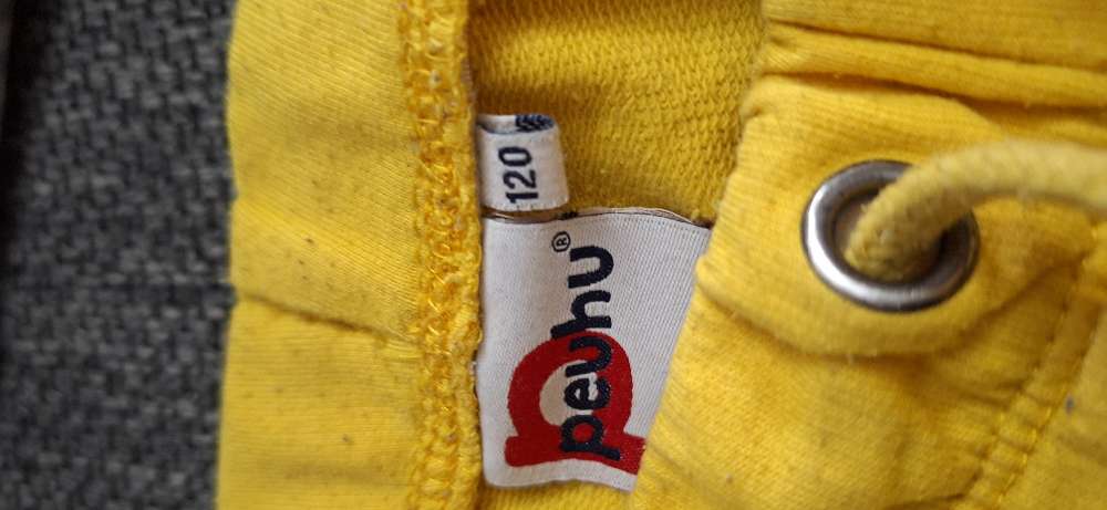 Peuhu keltaiset housut 120 cm