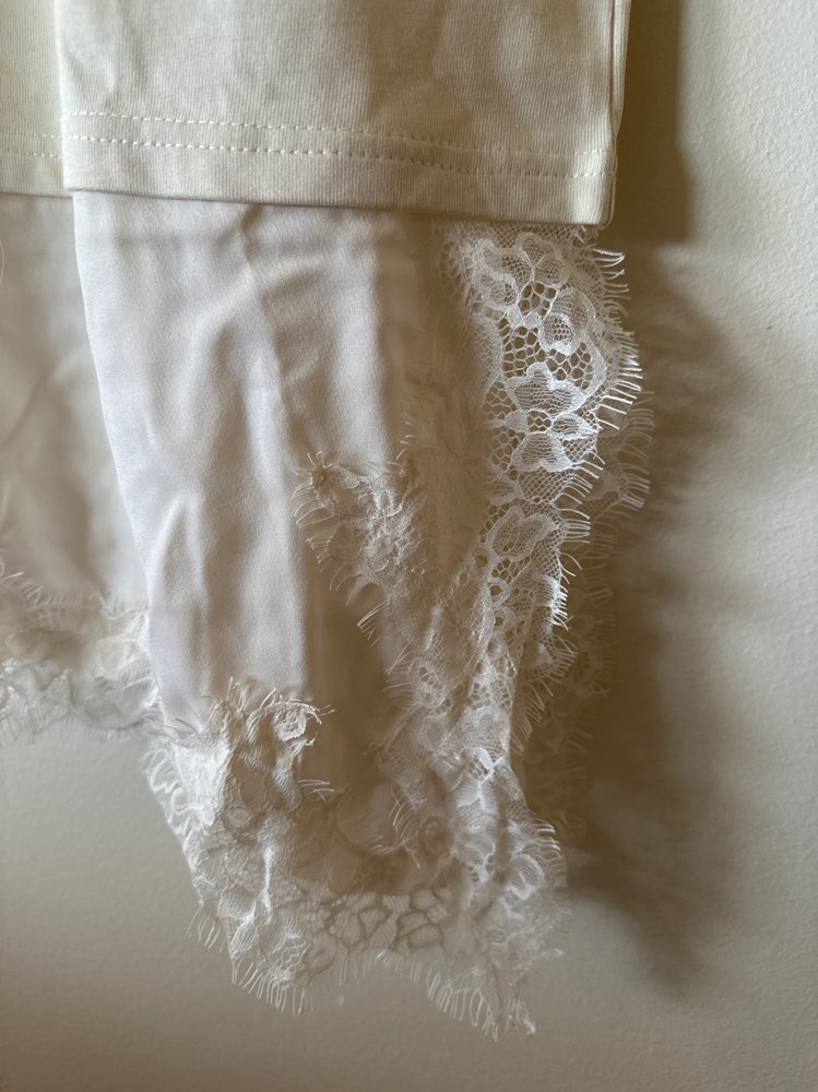 JDY bolur með skáskorinni blúndu - st XL
