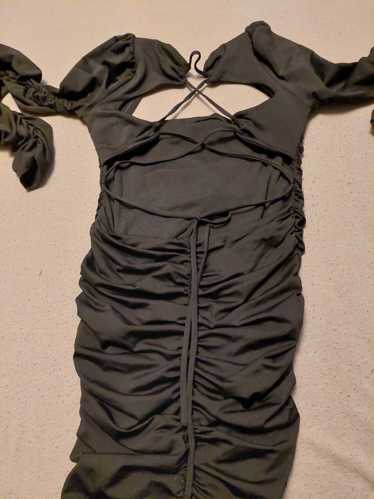 Oh Polly rykktur kjóll 8