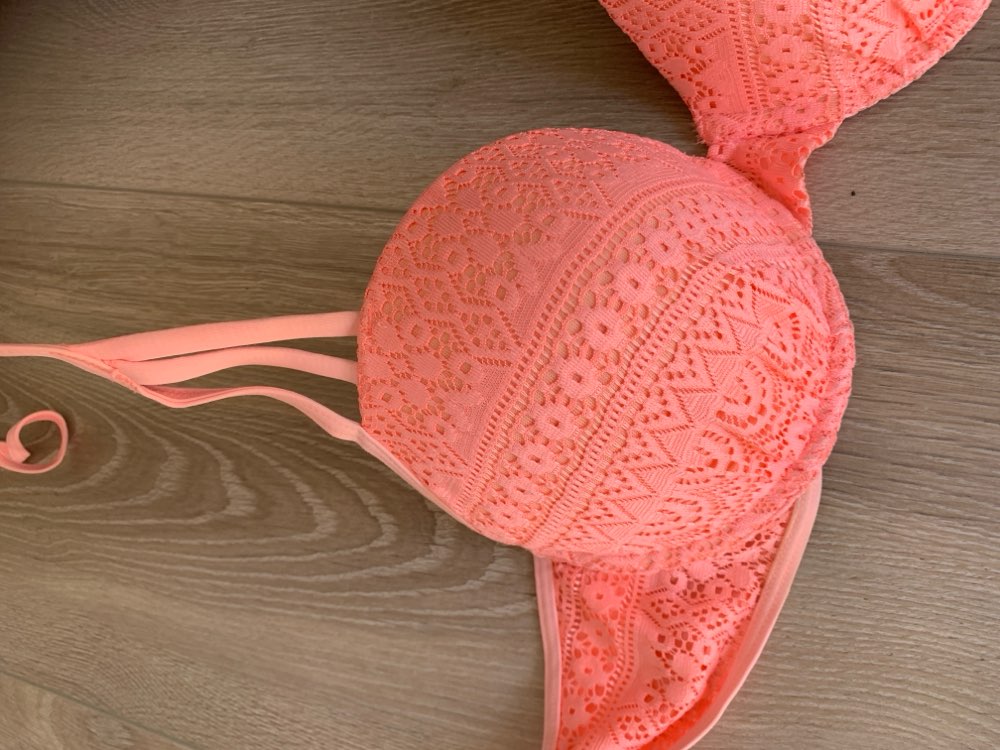 Fersken/orange bikini