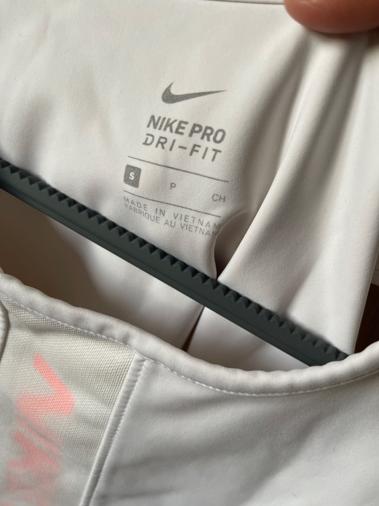 Hvítur nike pro small