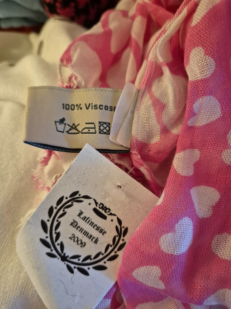 Skjerf rosa