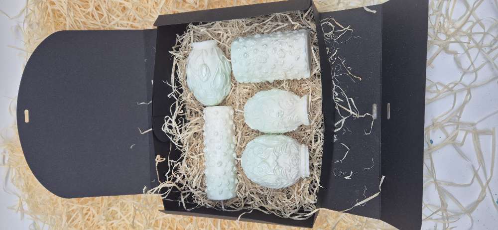 Giftbox 5 geurkaarsen