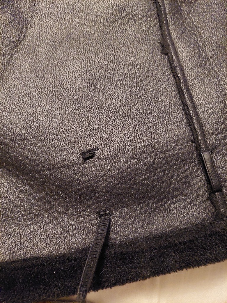 Zara rússkinnsjakki XS