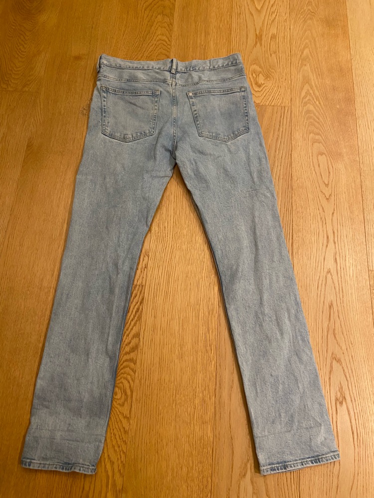 Slim jeans str 34/32 Gutt/herre