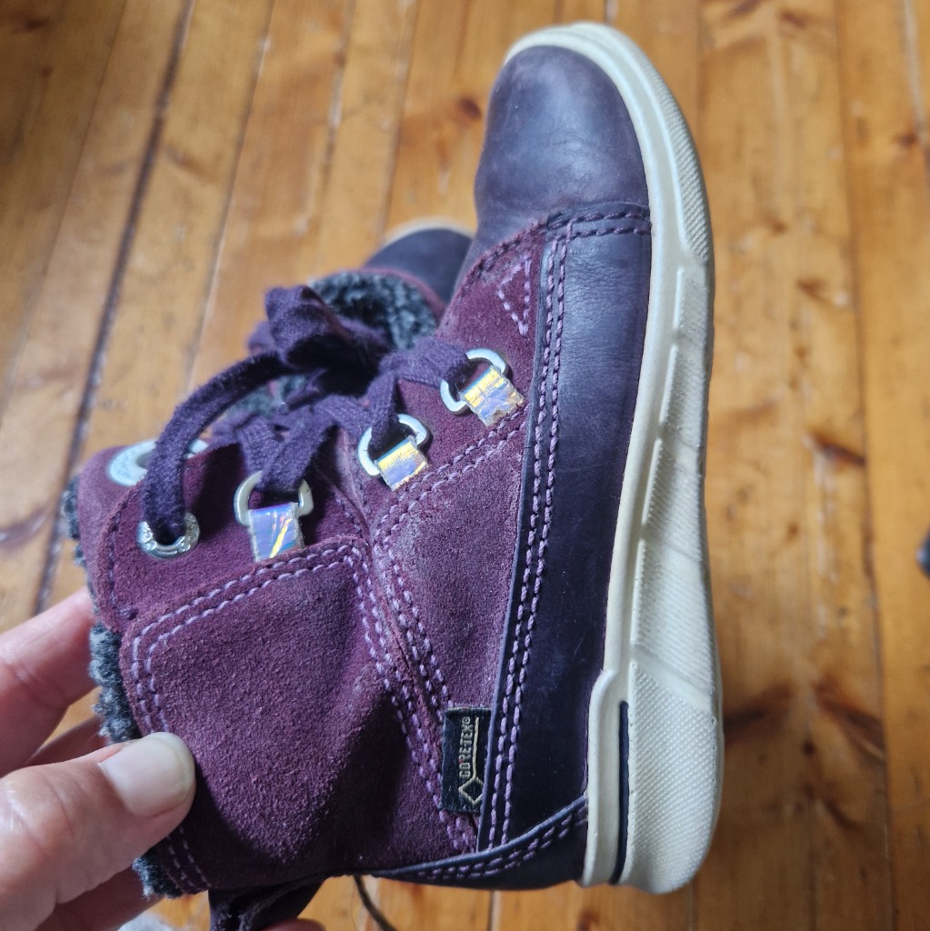 Str 23 Ecco sko Gore tex, lilla
