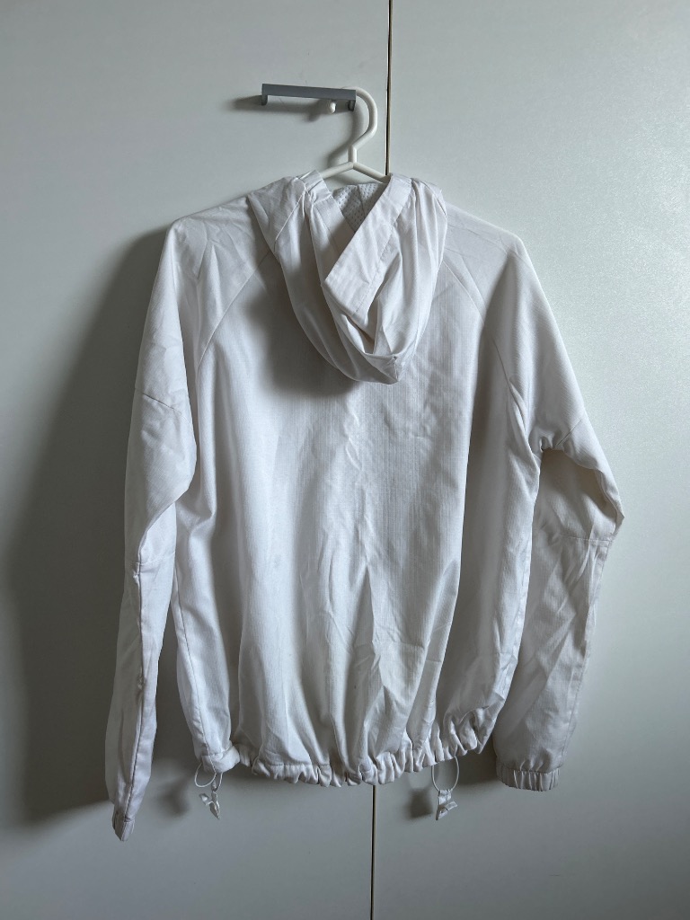 Adidas valkoinen ulkoilutakki  164 cm /x