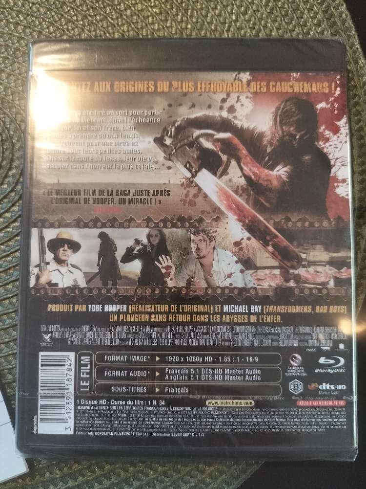 Texas chainsaw massacre unrated blu-ray