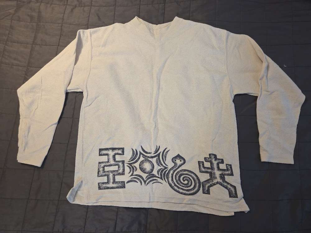 Boho kuvio pusero XL väljä malli