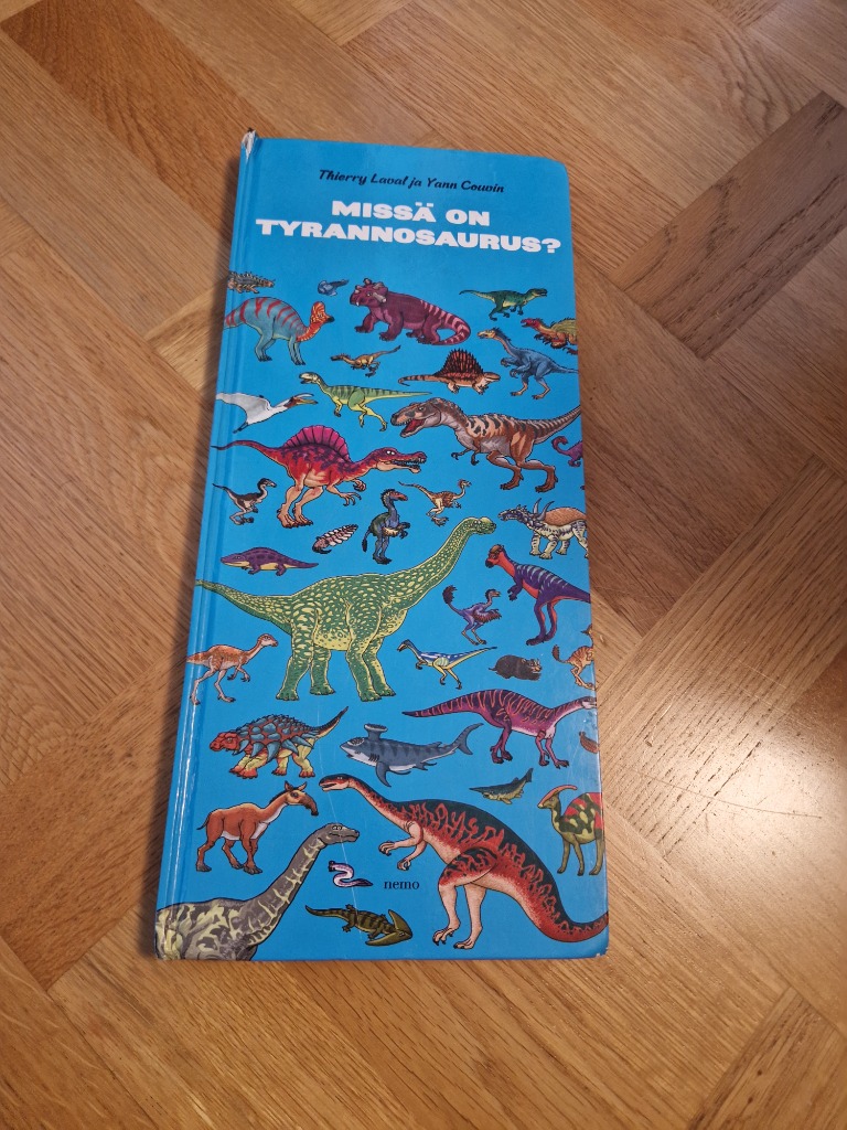 Missä on tyraanosaurus -kirja