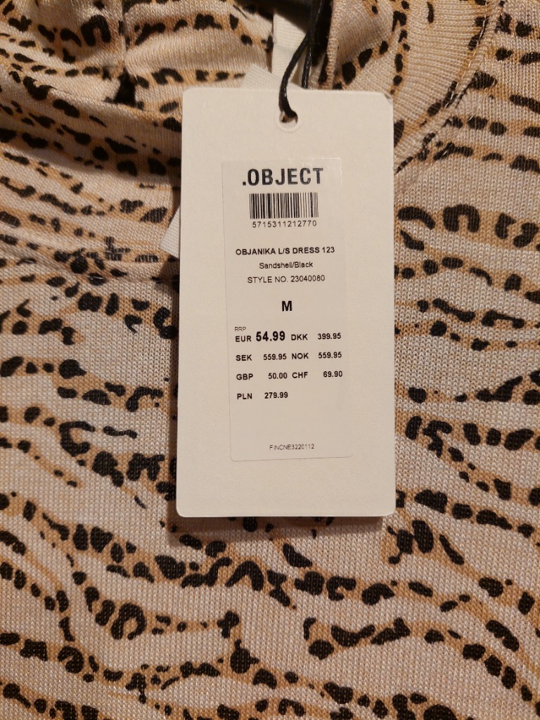 Nýr Object kjóll M