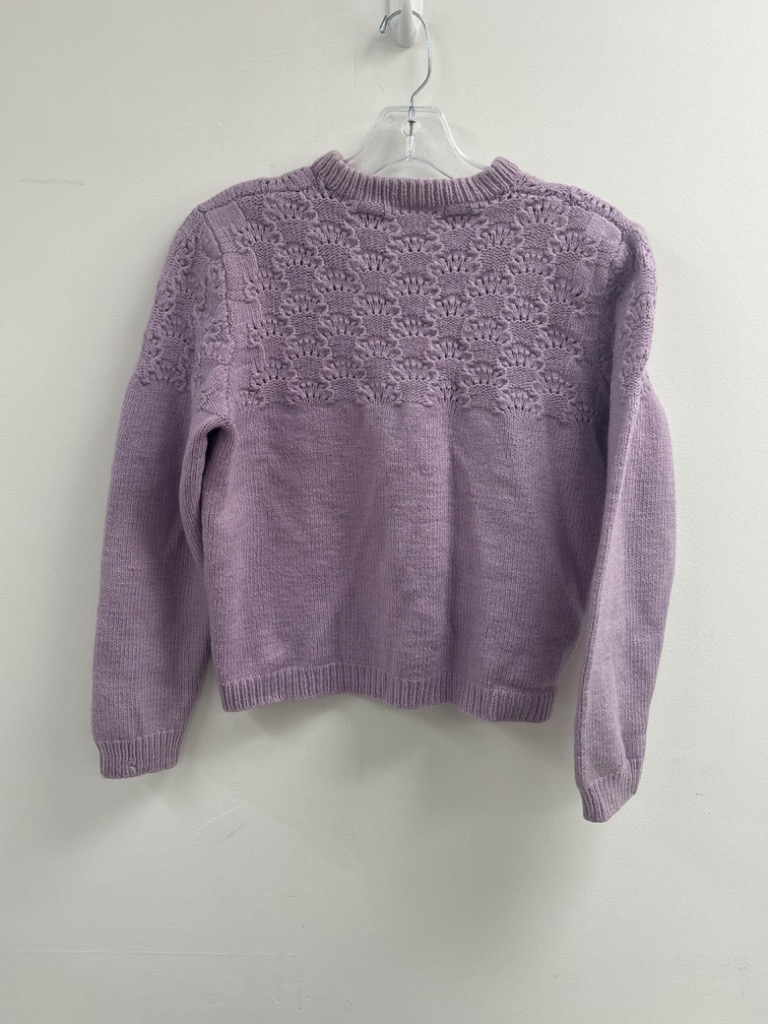 Size S Vintage Knit Jumper - Purple