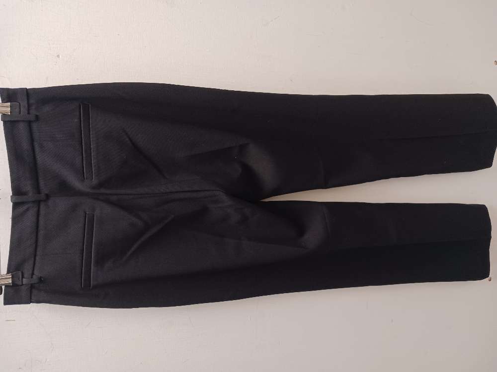 Lindex mustat fiona-housut 34