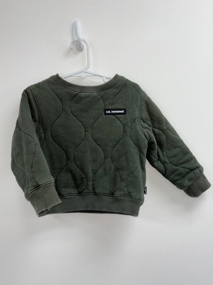 Size 2-3 Lil Hommé Jumper - Khaki