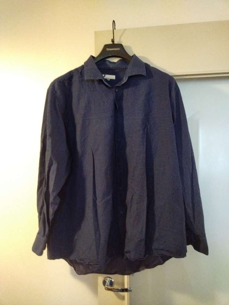 Miesten kauluspaita, sininen, koko 5xl