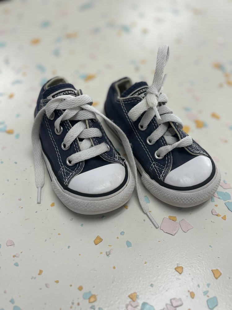 Size US 5 Kids Converse - Blue