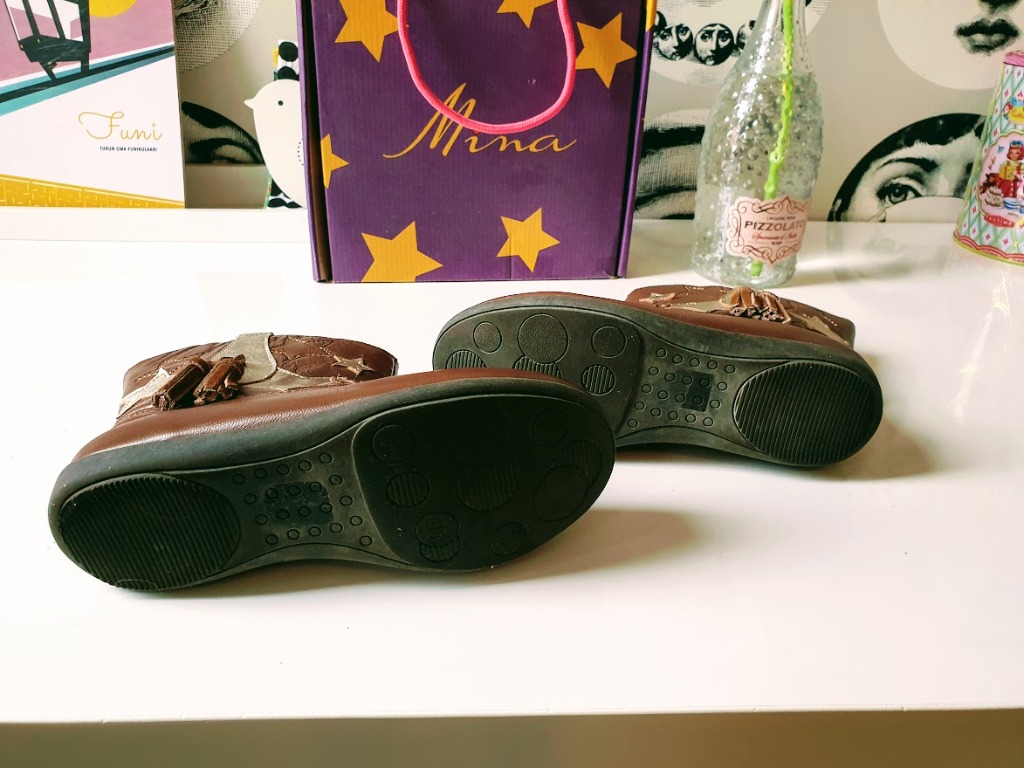 Mina Shoes koko 35 nahkabuutsit