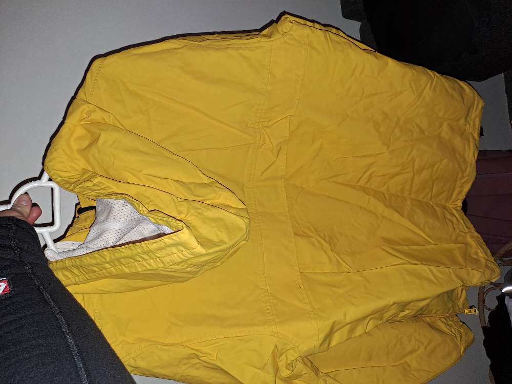 Gulur carhartt regnjakki, M