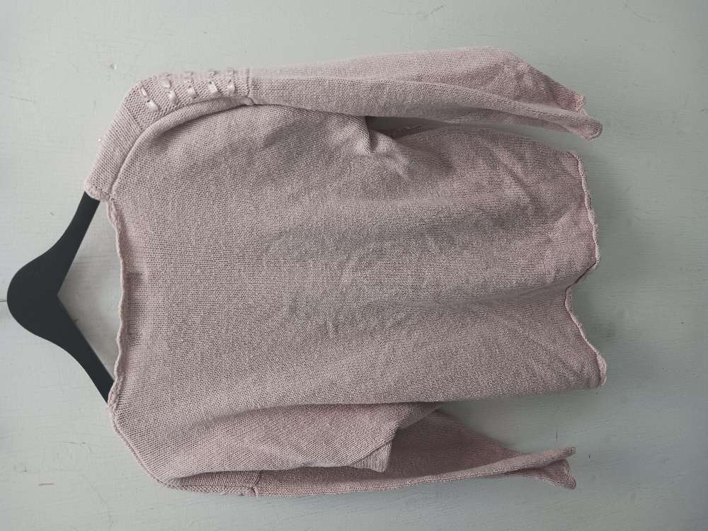 Hannah vaaleanpunainen neulepaita