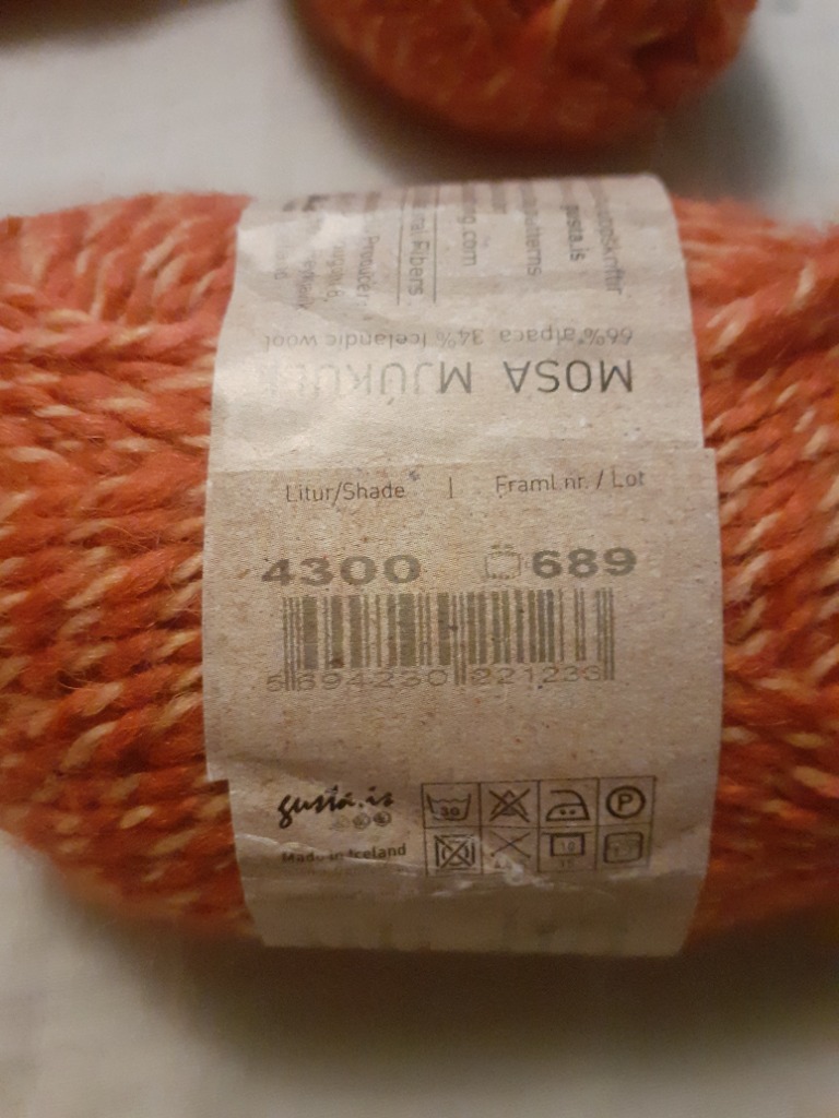 8 x Mosa mjúkull garn